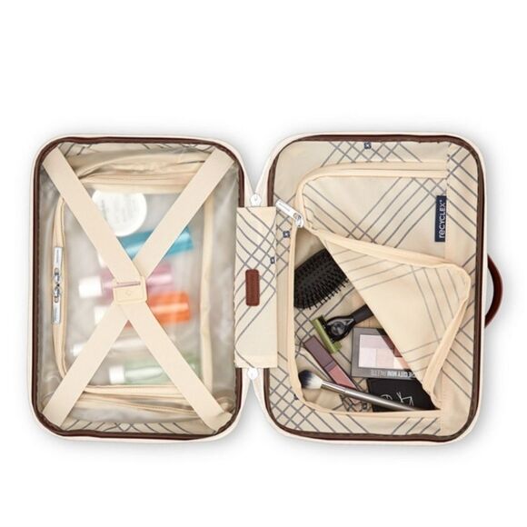 Samsonite Virtuosa Train Case- Off White - Picture 7 of 15